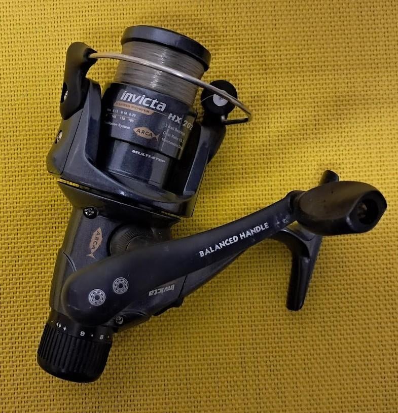 Moulinet ARCA INVICTA HX 202, Enlèvement ou Envoi, Comme neuf, Moulinet