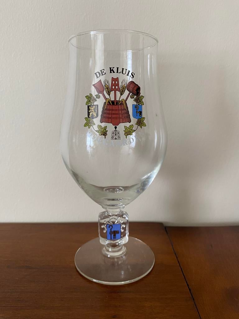 Bierglas De Kluis Hoegaarden, Ophalen, Zo goed als nieuw, Bierglas