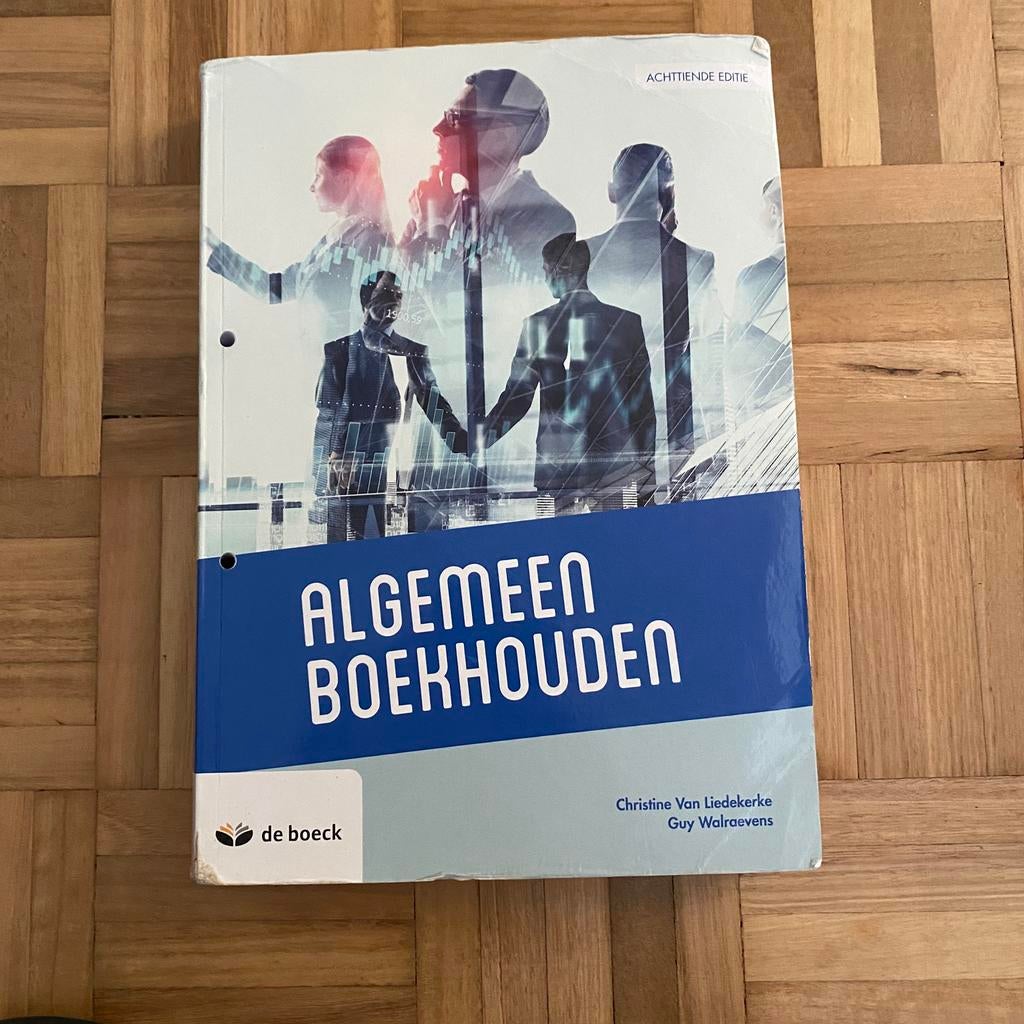 Boekhouden boek voor Uhasselt, Ophalen, Gelezen, Hoger Onderwijs