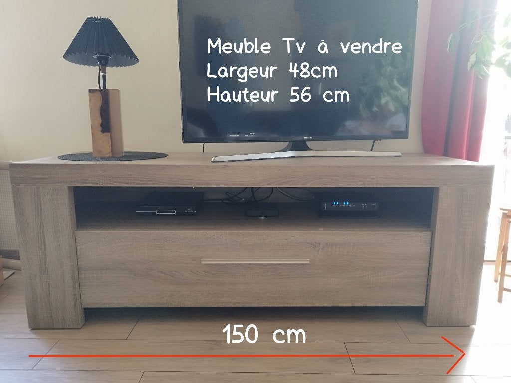 Tv-meubel, Ophalen, Minder dan 50 cm, Gebruikt, Minder dan 100 cm