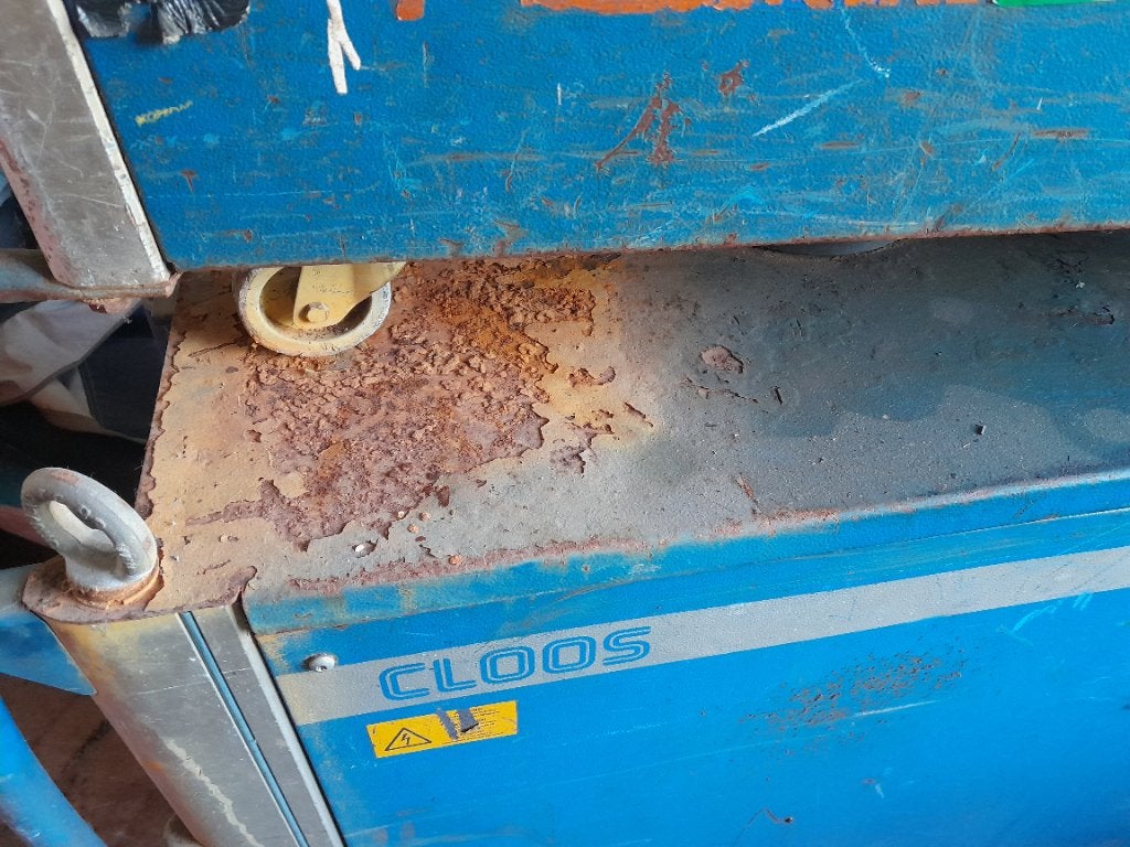 Lasposten Cloos 450 MAG (halfautomaat) en Esab LTG 250 TIG, Enlèvement, Utilisé, 250 ampères, Tig