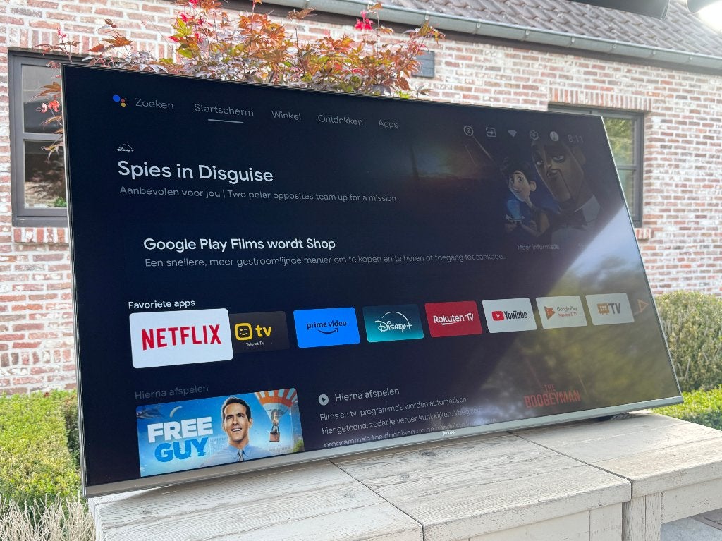 Philips 55" Ambilight 4K TV (2023), Audio, Tv en Foto, Ophalen, Philips, LED, Zo goed als nieuw