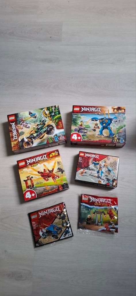 Pakket lego ninjago NIEUW!, Ophalen of Verzenden