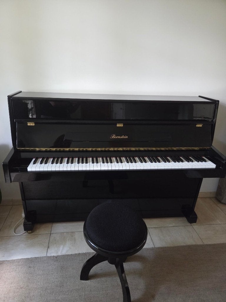 Bernstein piano, Muziek en Instrumenten, Ophalen, Gebruikt, Zwart, Piano