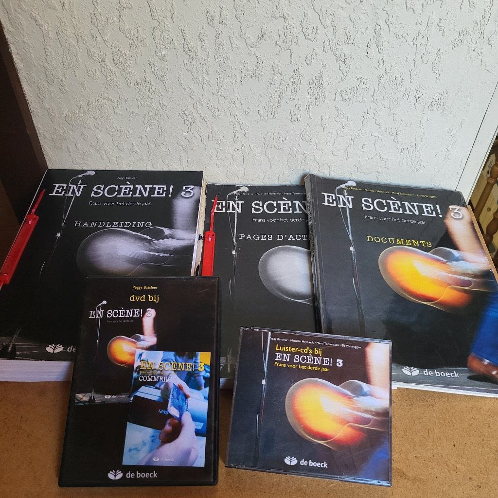 Cursus Frans: En Scène 3, Boeken, Ophalen of Verzenden