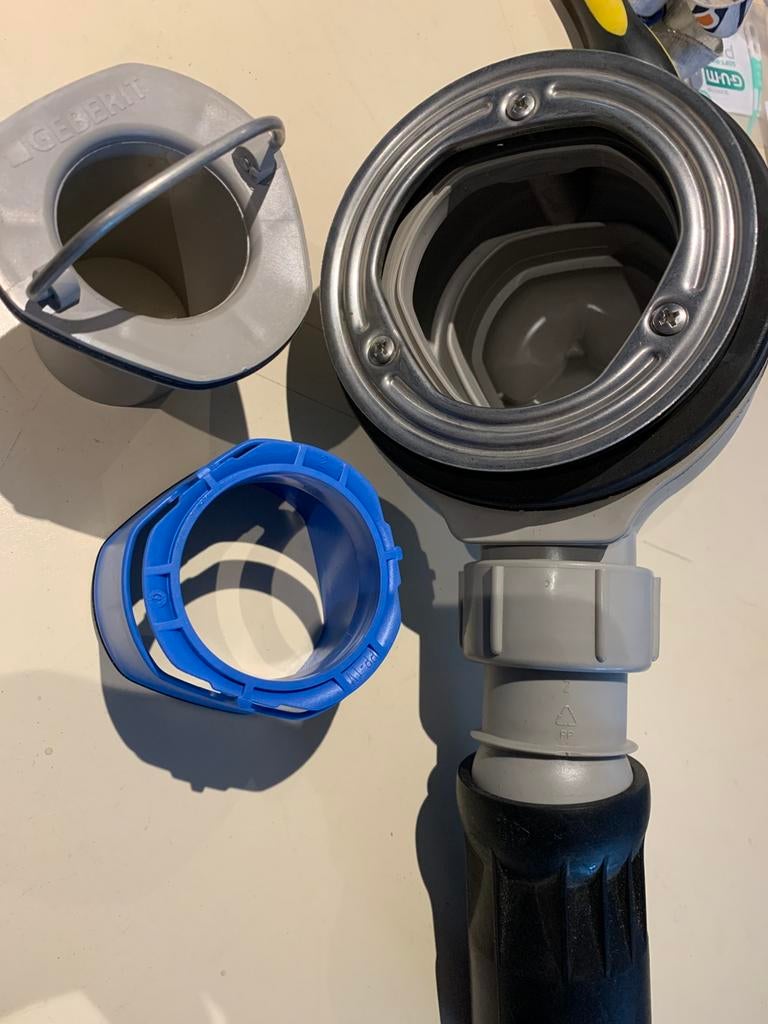 Douche afloop, crepine Geberit, Ophalen, Nieuw, Douche