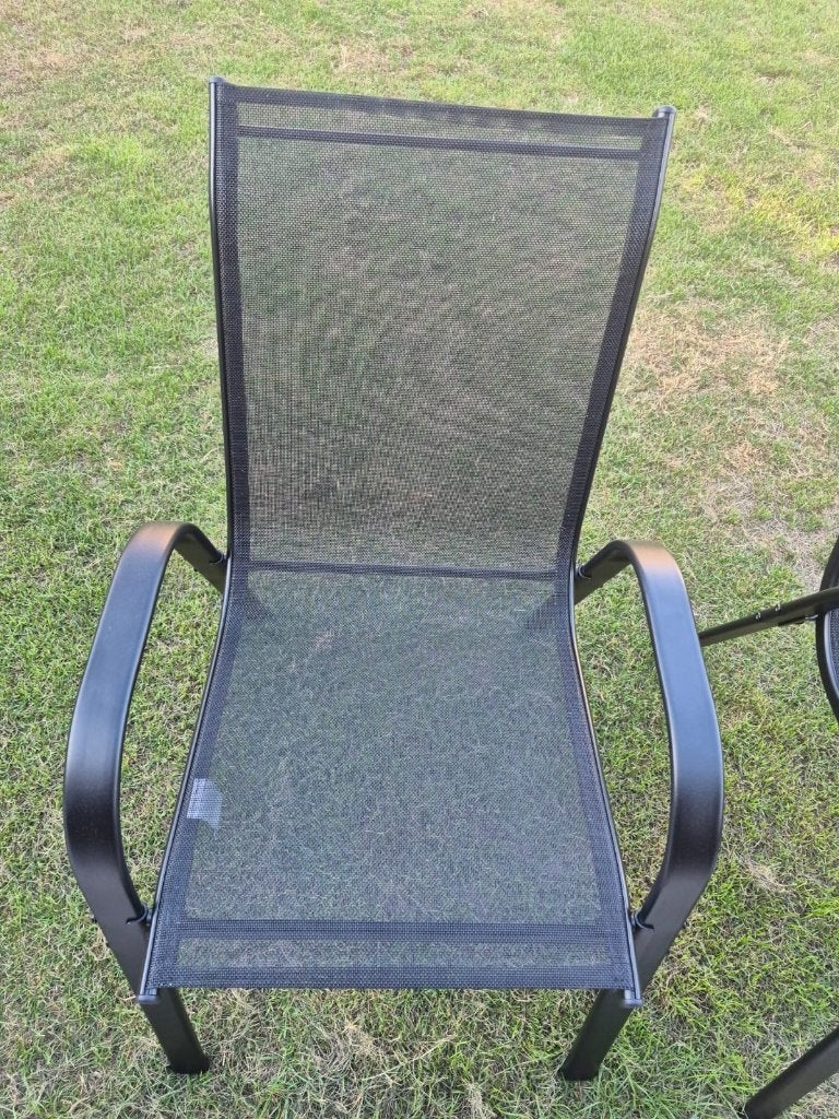 Te koop : 6 nieuwe tuinstoelen, Ophalen, Nieuw, Textileen, Stapelbaar