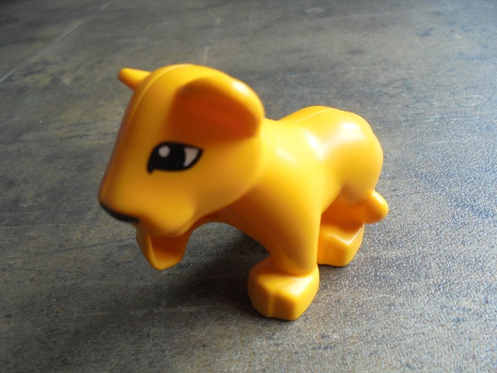 Lego Duplo Animal Lion Cub (zie foto's) 23, Ophalen of Verzenden, Gebruikt, Losse stenen, Duplo