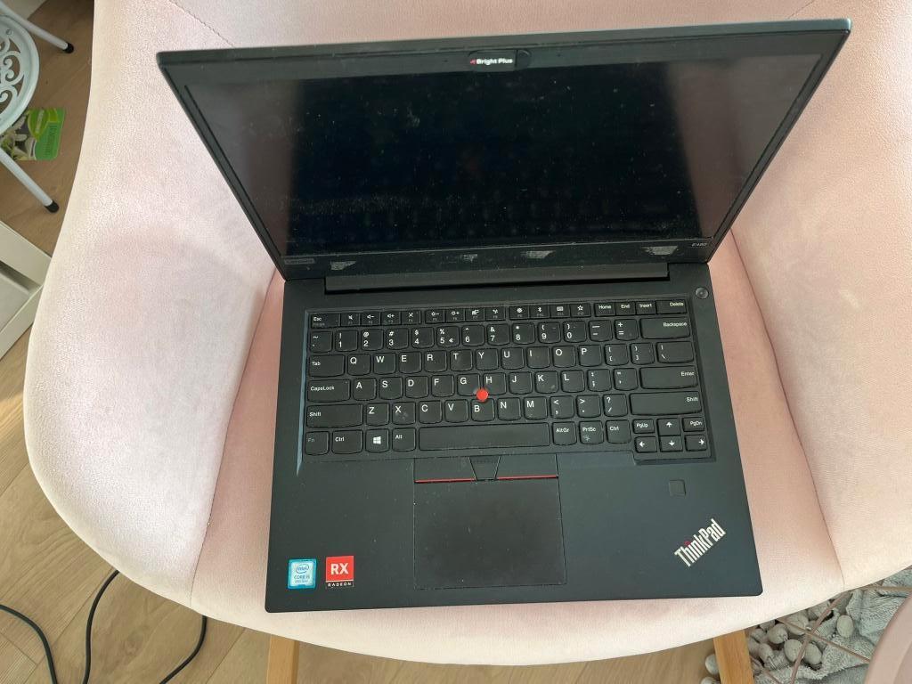 Lenovo ThinkPad E480 14 inch laptop, Ophalen, Gebruikt, Qwerty, 8 GB