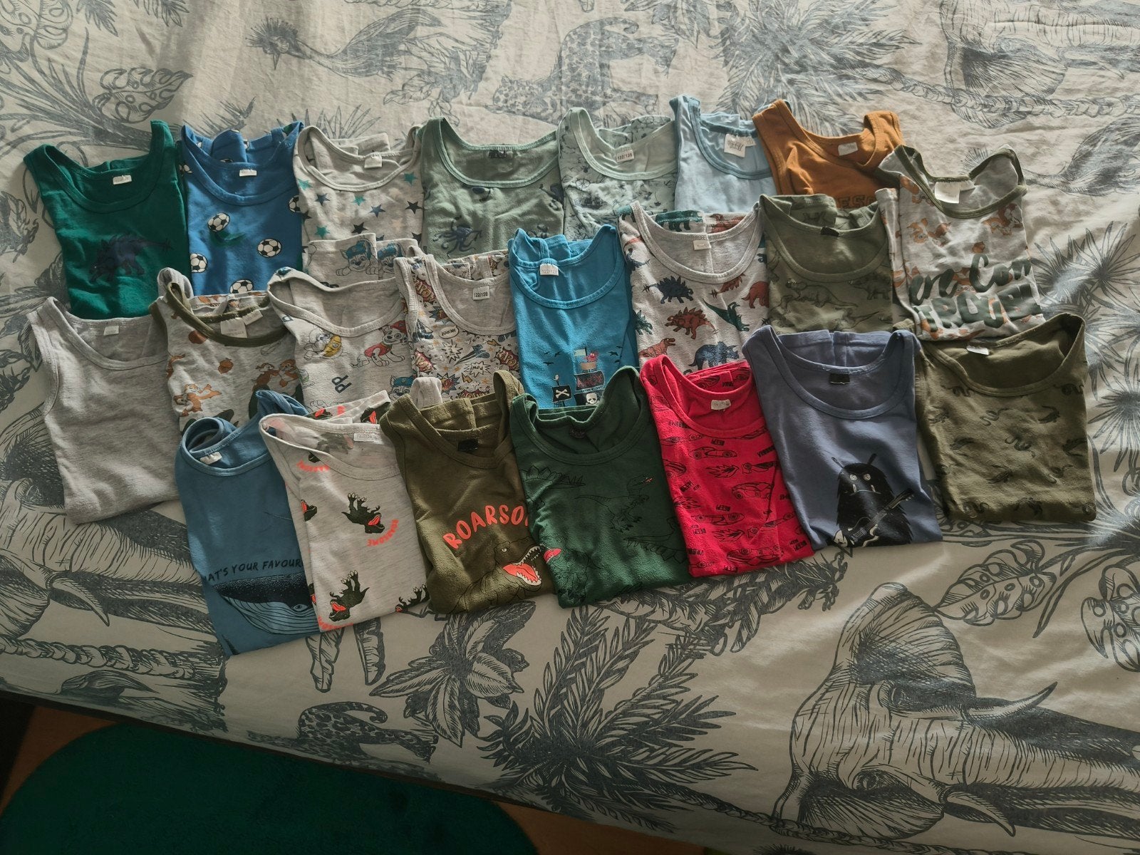 Onderlijfjes 122/128, Ophalen of Verzenden, Gebruikt, Jongen, Nacht- of Onderkleding