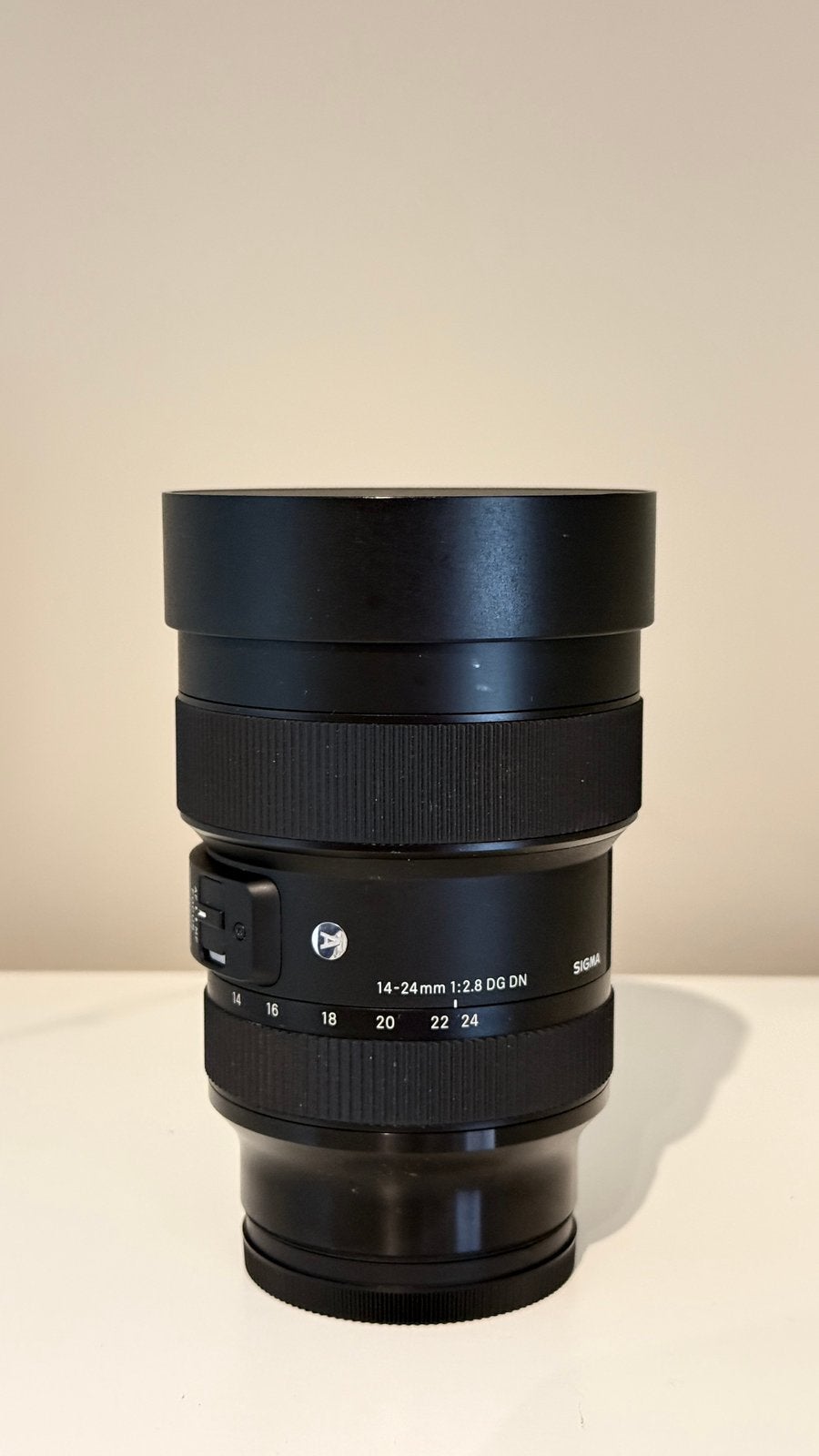 Sigma 14-24mm F/2.8 DG DN ART L-mount, TV, Hi-fi & Vidéo, Enlèvement, Comme neuf, Sigma, Monture L