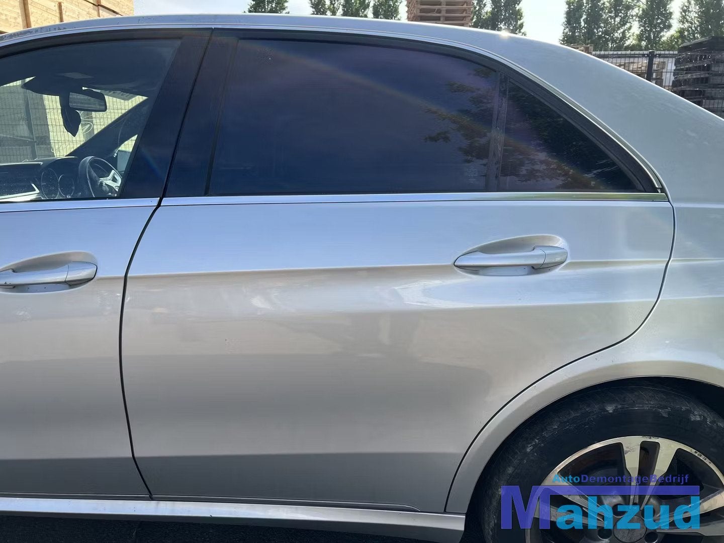 Mercedes W212 E KLASSE zilver 775 Links achter deur 2013-201, Auto-onderdelen, Gebruikt, Mercedes-Benz AG, Deur, Mercedes-Benz
