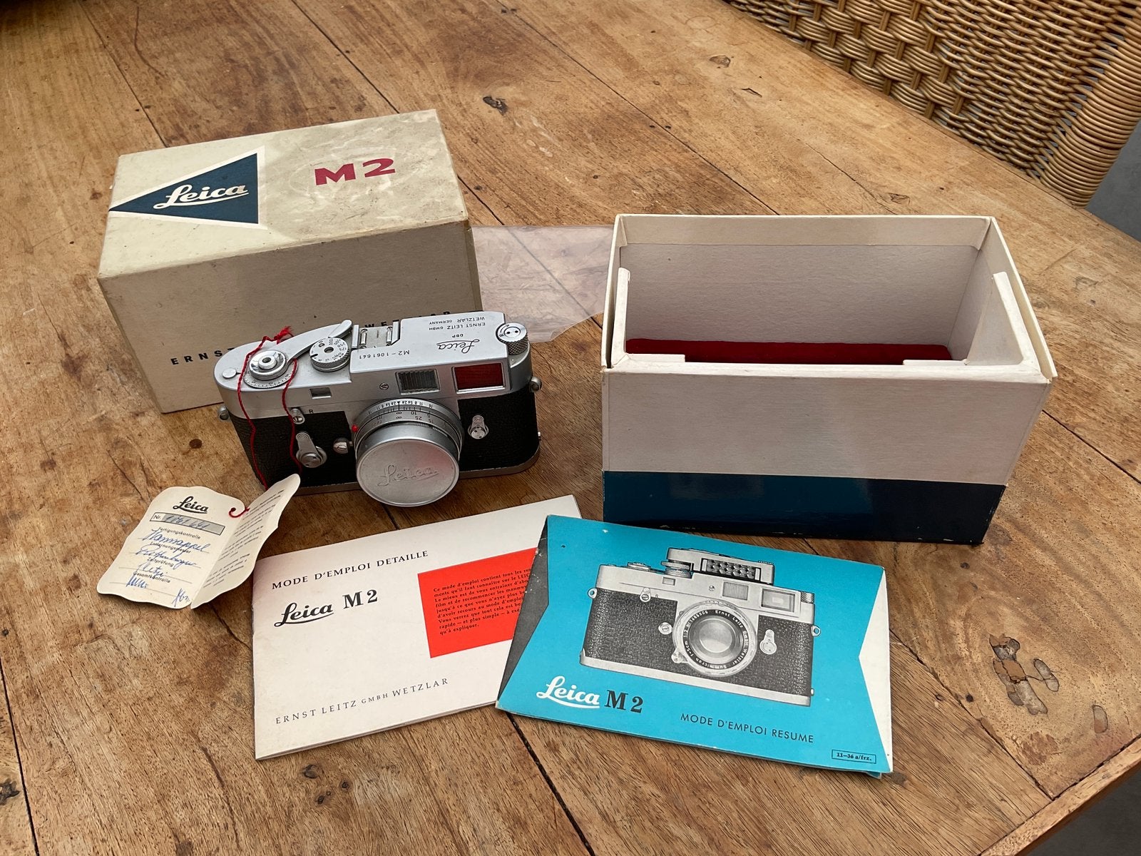 Leica M2 avec objectif d'origine en parfait état d'origine, Enlèvement, Utilisé, Leica