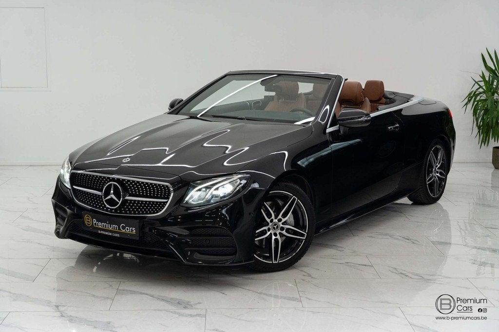 Mercedes-Benz E 200 I cabrio AMG line! Cruise, Leder, Sfeer,, Auto's, Automaat, 4 zetels, Gebruikt, 4 cilinders