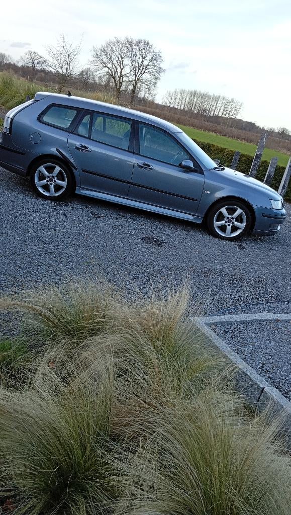 Saab 9-3 break ,1.9 d , 2008, 169000 km, Autos, Saab, Cuir, Achat, Entreprise, Airbags
