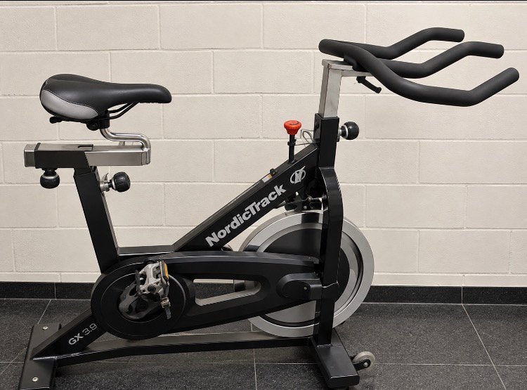 Spinning, Sport en Fitness, Ophalen, Gebruikt, Metaal, Spinningfiets