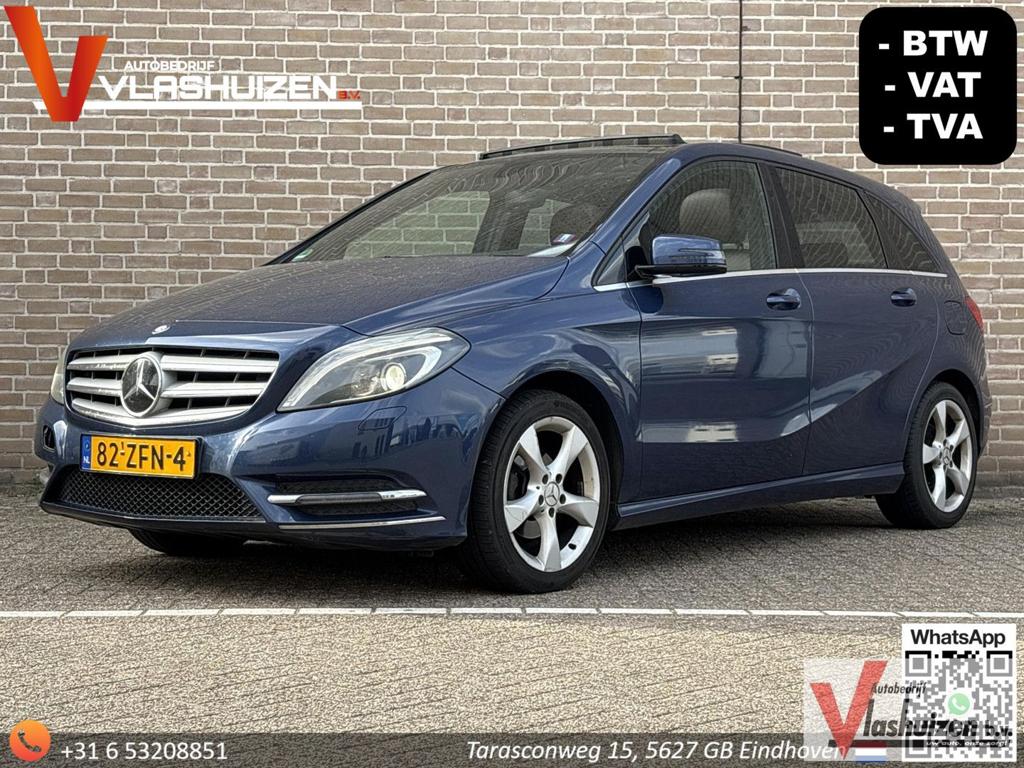 Mercedes-Benz B 180 CDI Ambition Automaat | Pano | Leder | A, Autos, Mercedes-Benz, Achat, Entreprise, Noir, Classe B