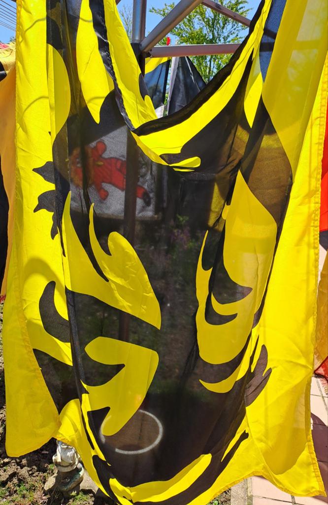Vlag, Ophalen