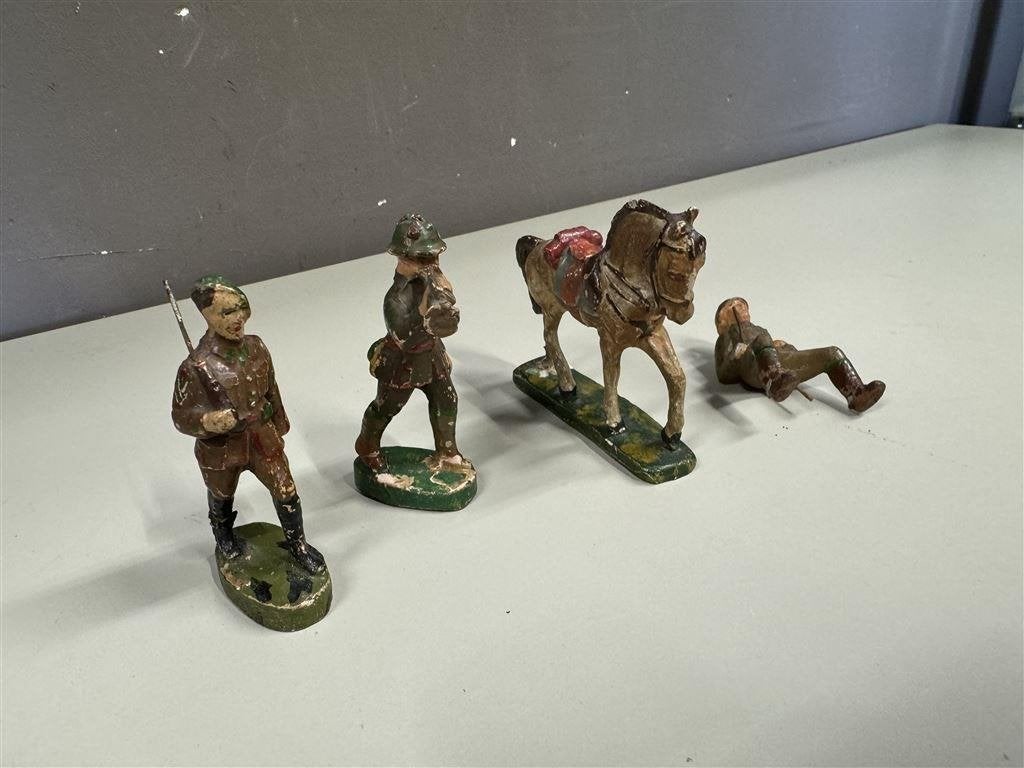Clairon - Belgische infantry - militaire figuurtjes, Enlèvement ou Envoi, Comme neuf
