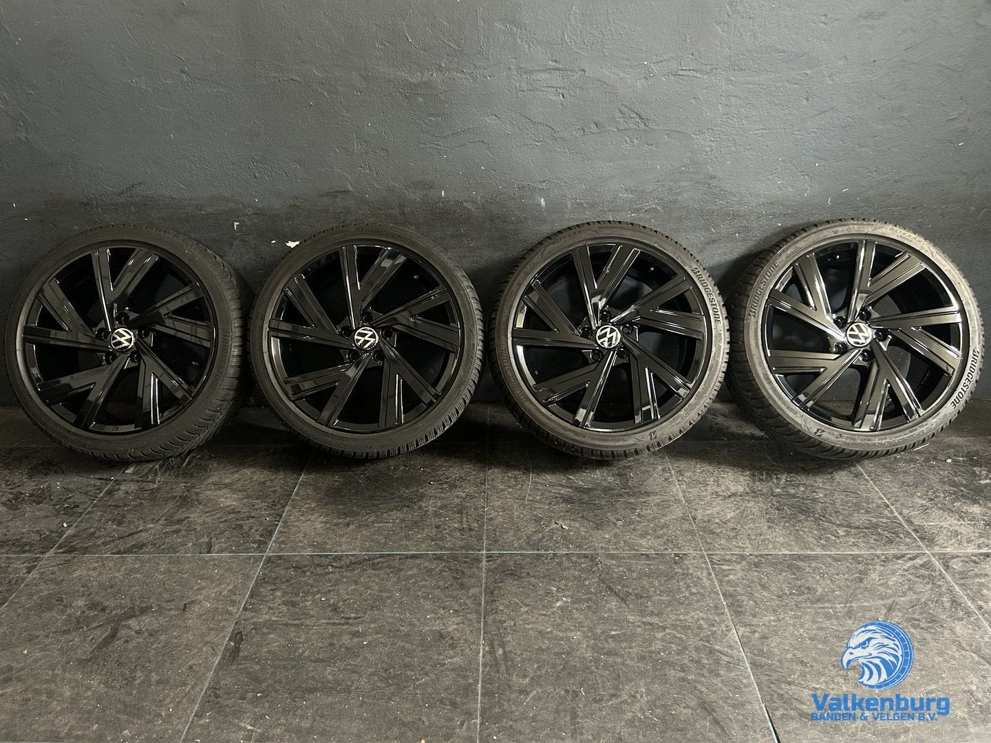 6-7mm! Originele VW Golf 8 GTI 5H Bergamo 18 inch zwarte vel, Auto-onderdelen, 18 inch, Gebruikt, -, -