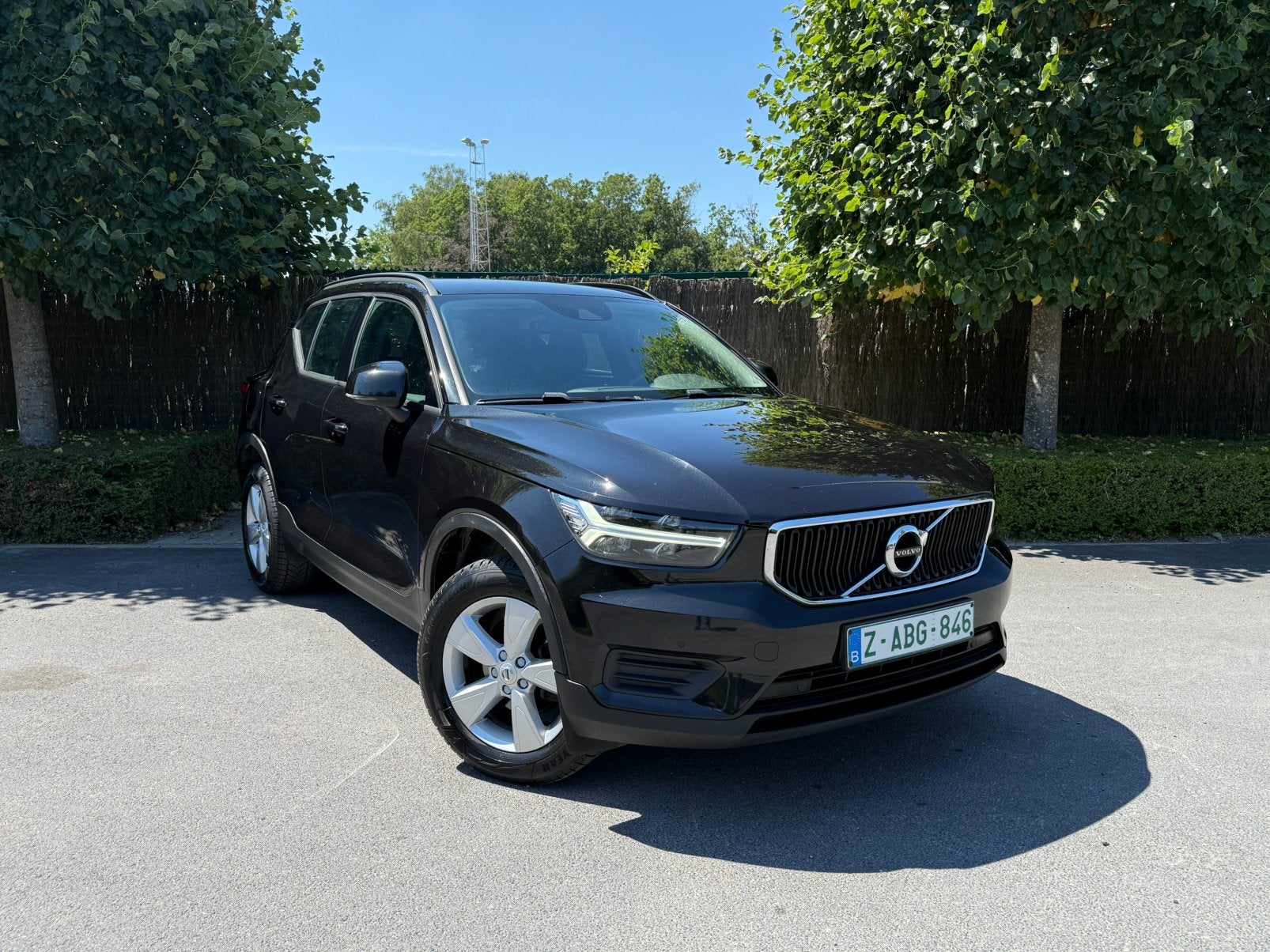 Volvo XC40 2.0 D3 Mild-Hybrid BJ 2020 - 250 dkm - EXPORT-, Auto's, Volvo, Stof, 4 cilinders, 1969 cc, Zwart