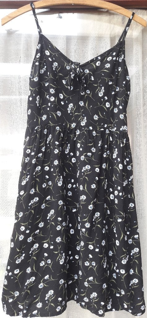 Zomerjurk van H&M maat S/M, Kleding | Dames, Jurken, H&M, Blauw, Ophalen of Verzenden, Maat 36 (S)