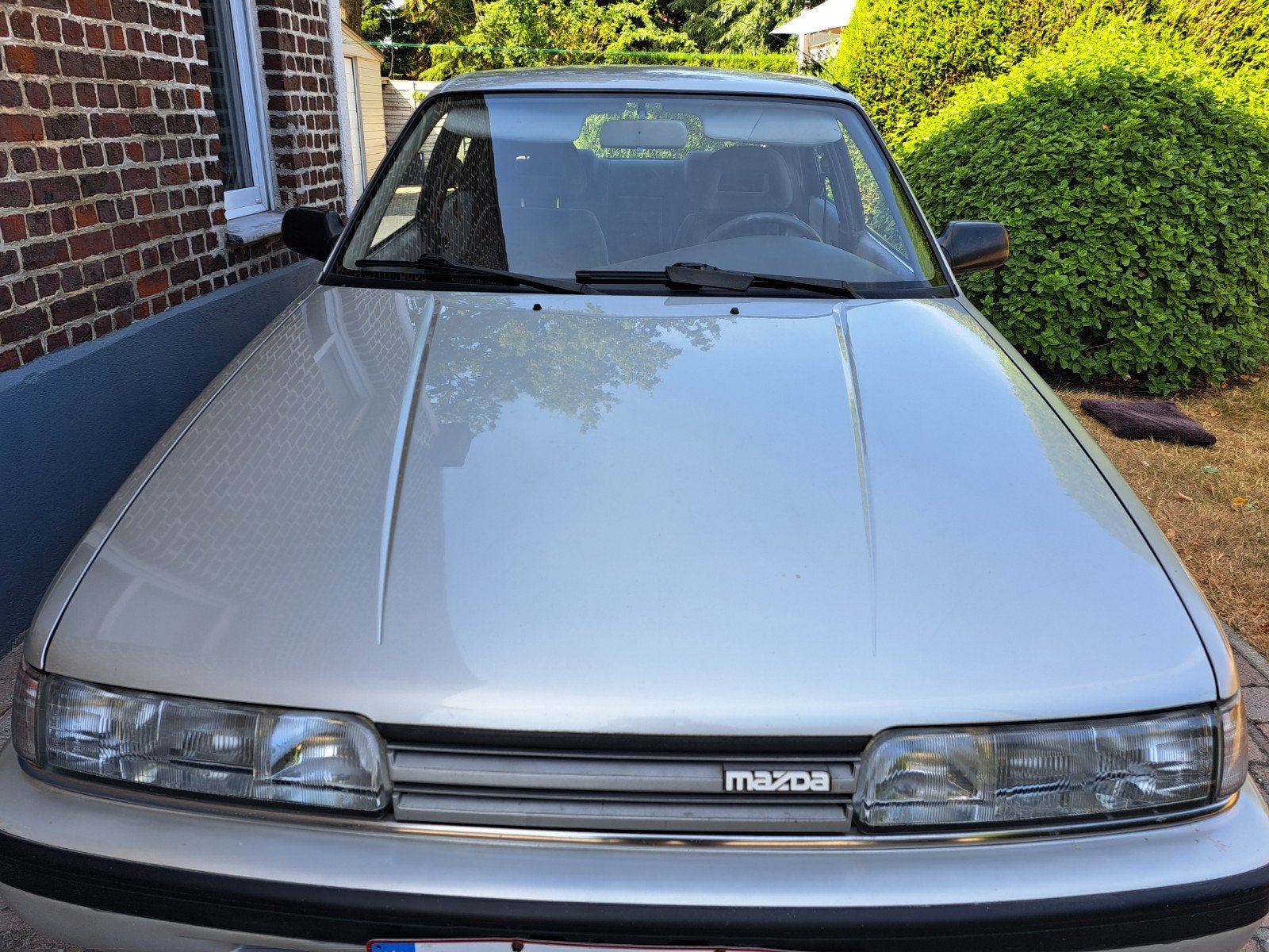 Mazda626, Auto's, Voorwielaandrijving, 4 deurs, Stof, Grijs
