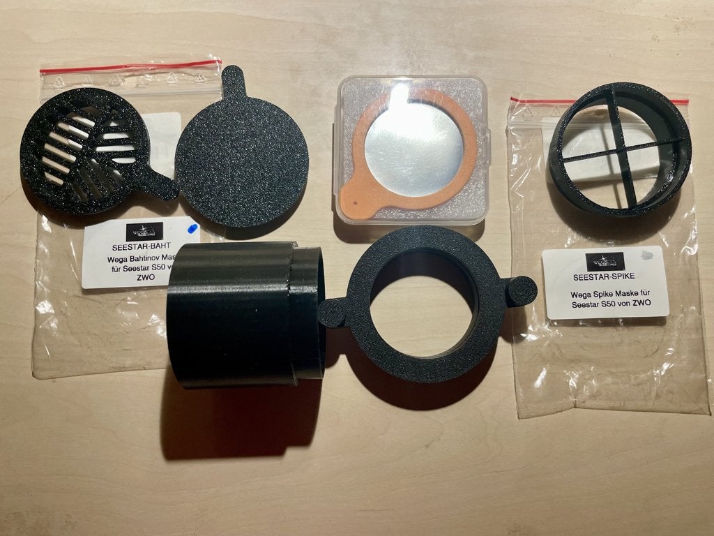 Seestar S50 Smart Telescoop, Audio, Tv en Foto, Optische apparatuur | Telescopen, Ophalen, Gebruikt, Lenzentelescoop (refractor)
