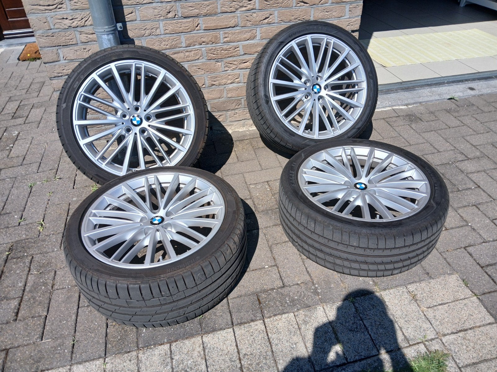bmw origeneel breedset 19 inch g30&g31 5x112, Auto-onderdelen, Ophalen, 18 inch, Velg(en), Zomerbanden