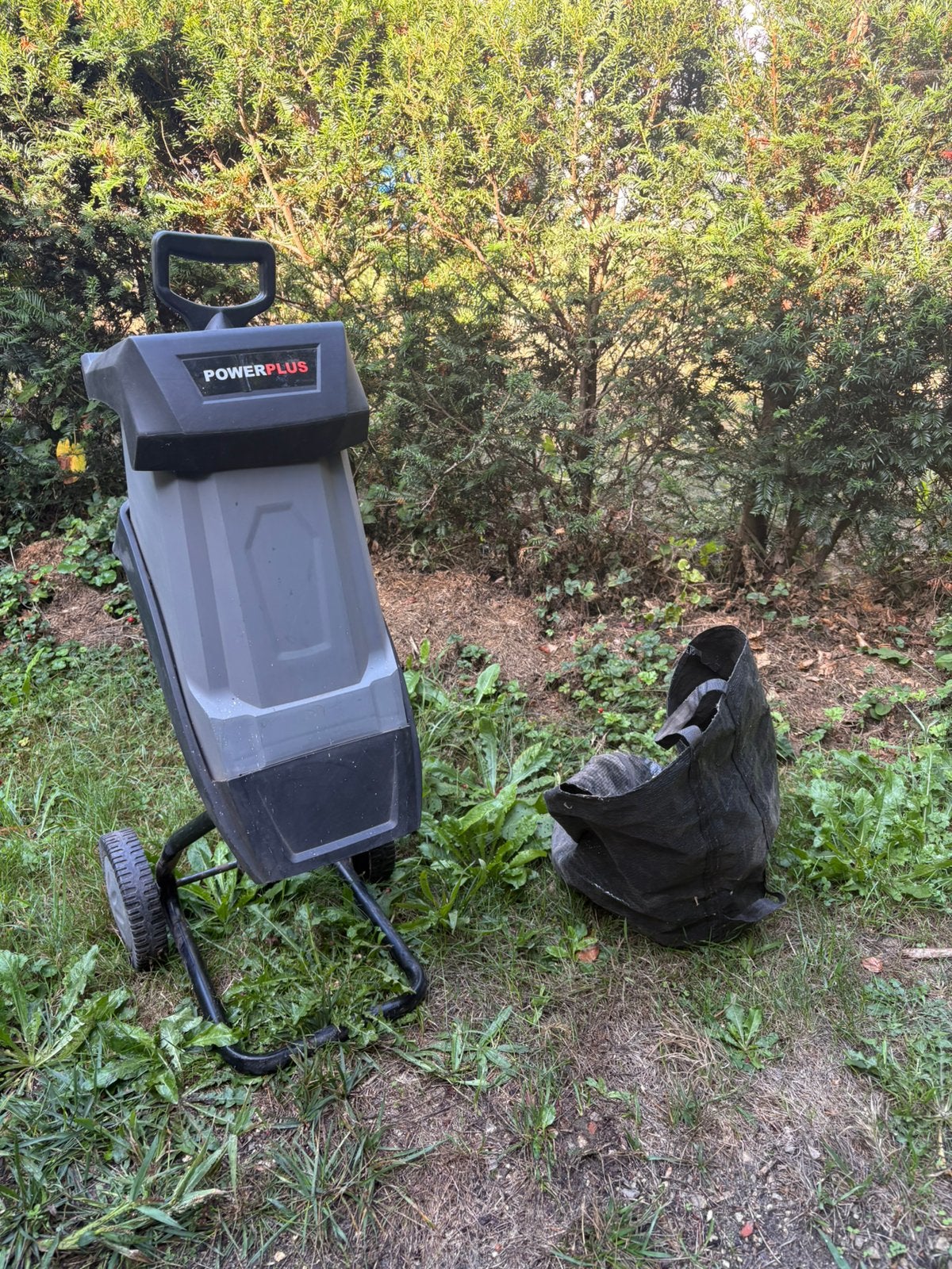 Hakselaar Powerplus POWEG5011, Tuin en Terras, Ophalen, Gebruikt