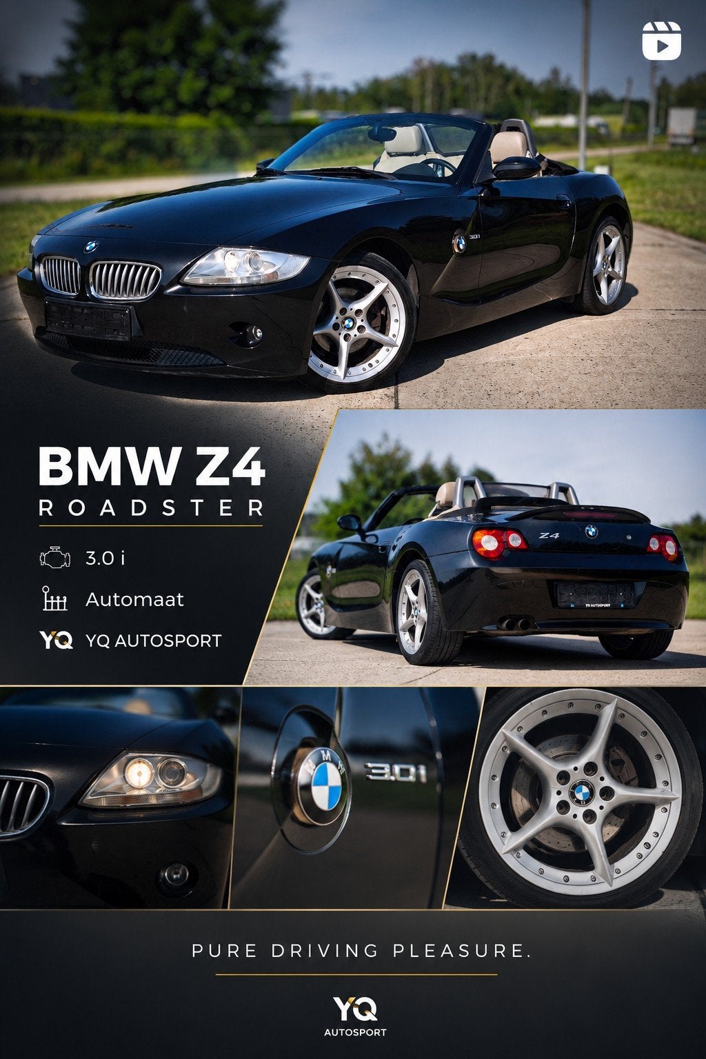 bmw z4 Roadster 3.0 i, Autos, Cuir, Achat, Entreprise, Cabriolet