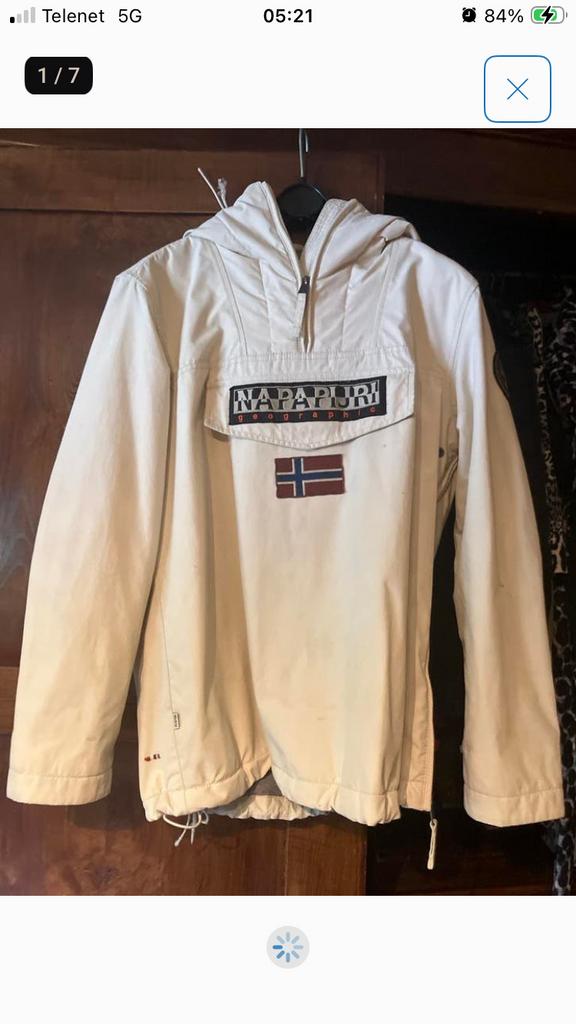 Jas Napapijri, Enlèvement, Comme neuf