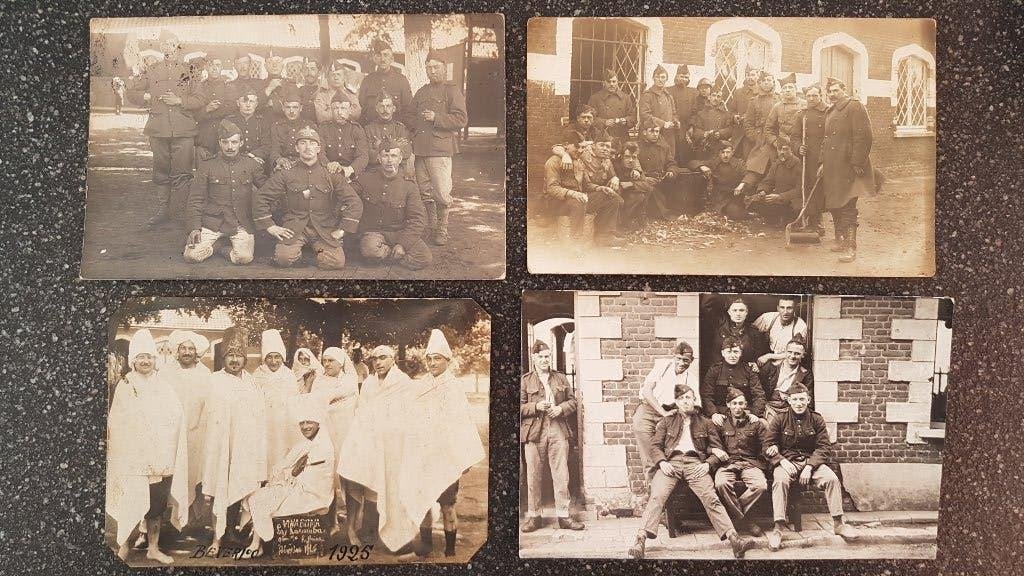 Fotokaart Militair Soldaat Beverlo Beverloo  2,50 euro/kaart, Ophalen of Verzenden, Landmacht, Foto of Poster