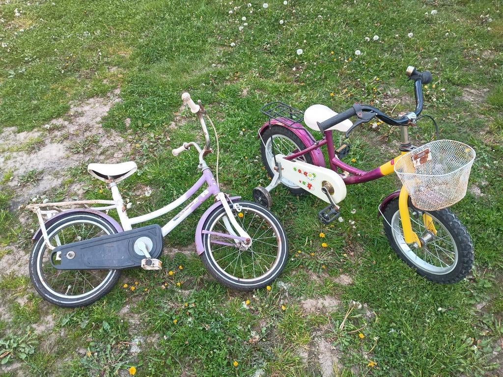 2 kinderfietjes in werkende staat, Fietsen en Brommers, Ophalen