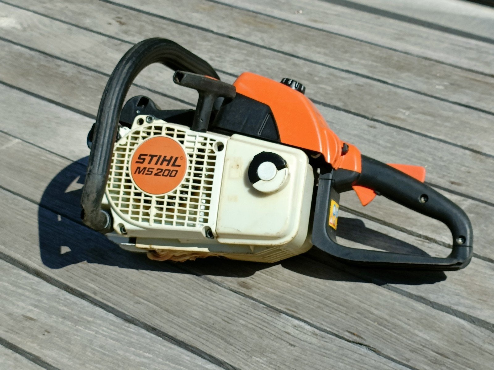 Stihl MS 200 kettingzaag voor opmaak of onderdelen, Ophalen of Verzenden, Gebruikt, Overige soorten, Stihl MS
