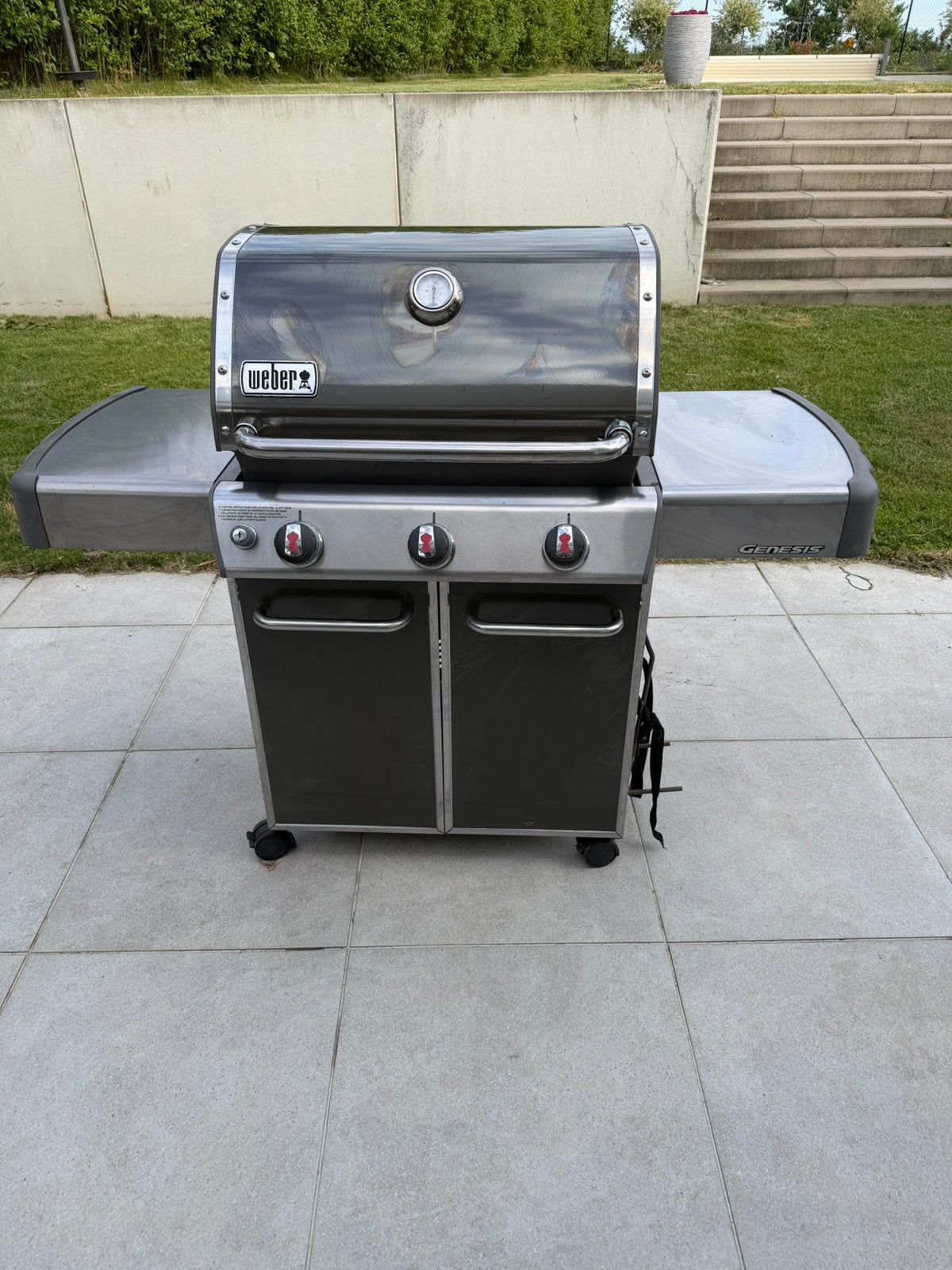 Weber Genesis 315, Tuin en Terras, Ophalen, Zo goed als nieuw, Weber