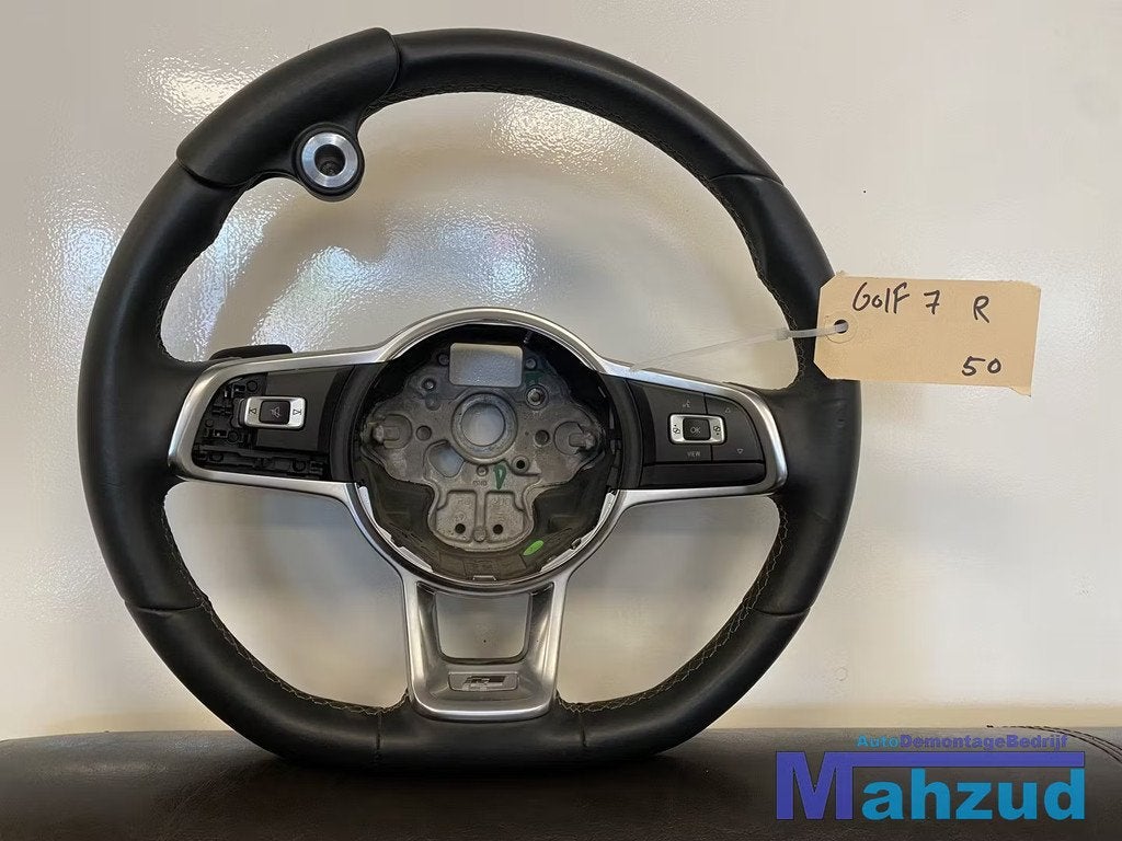 VW GOLF 7 R20 R Passat Stuurwiel stuur leer, Autos : Pièces & Accessoires, Commande, Volkswagen, Utilisé