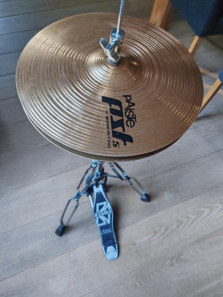 Paiste pst5 cymbal set, Muziek en Instrumenten, Drumstellen en Slagwerk, Ophalen, Zo goed als nieuw