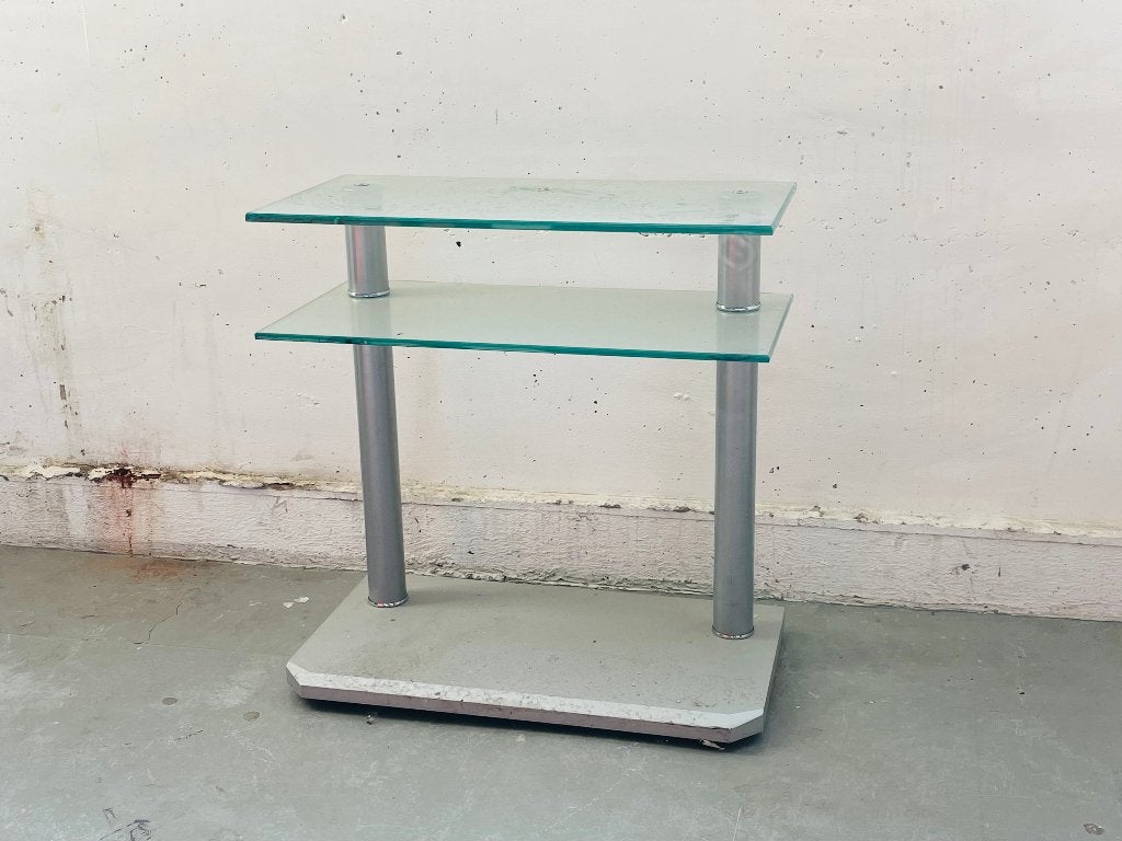 Table TV, Maison & Meubles, Armoires | Mobilier de télévision, Enlèvement, Utilisé, Verre