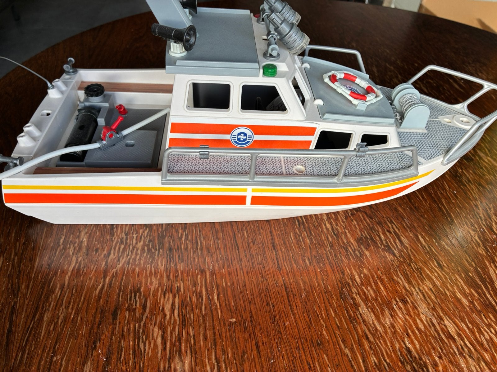 Bateau de secours Playmobil vintage / garde-côtes - bon état, Enfants & Bébés, Enlèvement, Bateau
