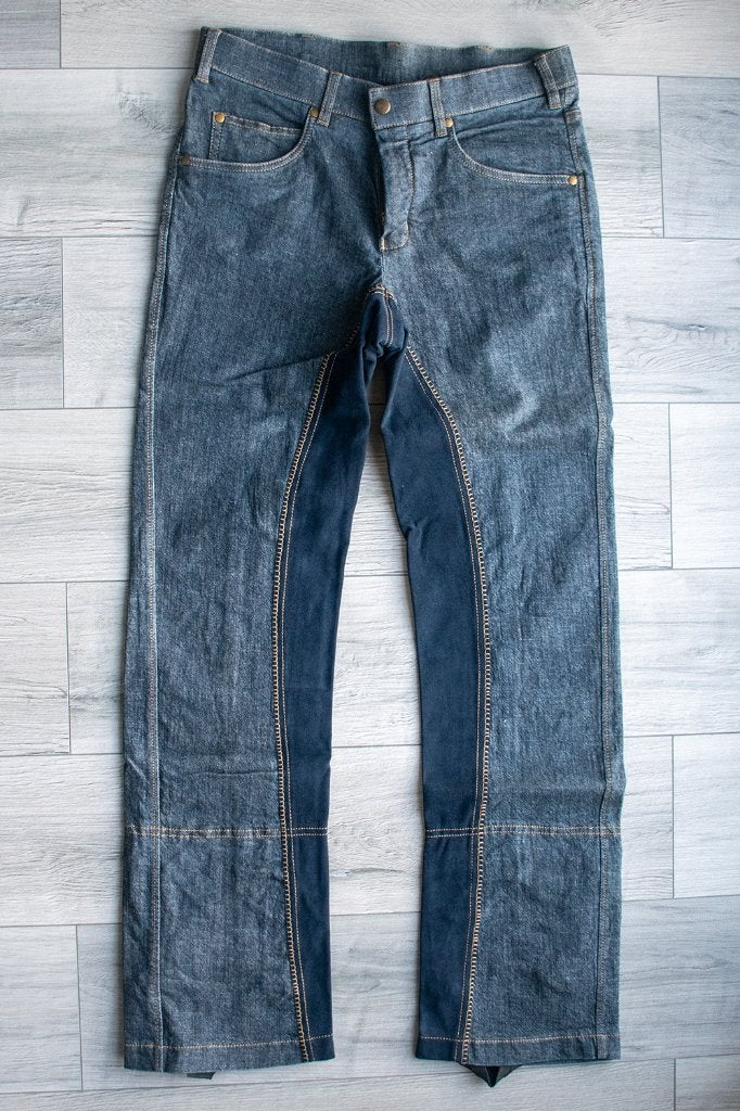HKM Texas - Heren rijbroek, Dieren en Toebehoren, Blauw, Heren, Overige merken, Nieuw