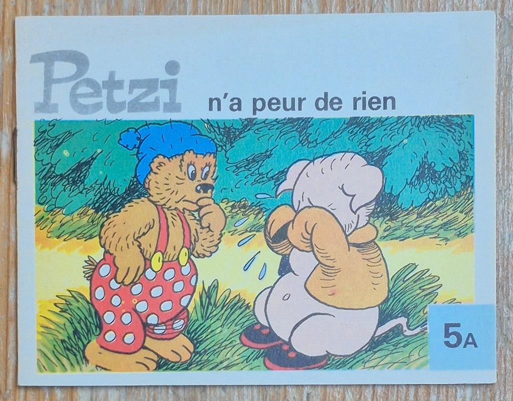 Petzi n'a peur de rien 5A eo pub Cadbury 1969 Hansen, Livres, Enlèvement ou Envoi, Une BD, Utilisé, Hansen