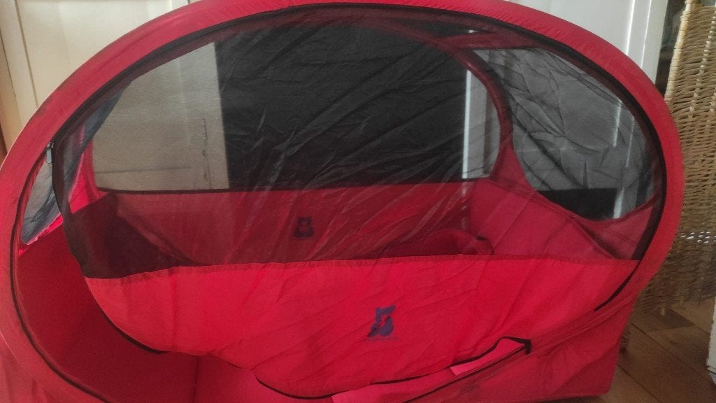 Zeer handig travel pop-up bubble cot Samsonite, Ophalen