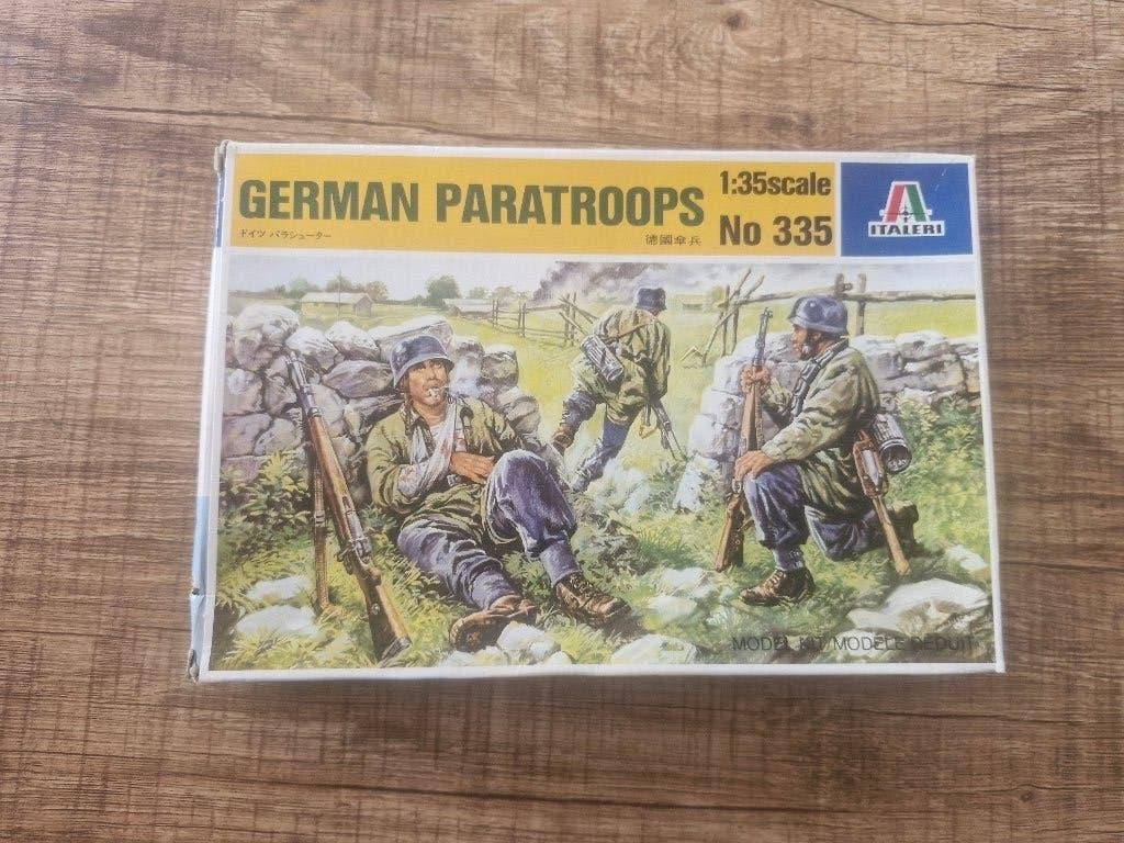Italeri 1/35 German Paratroops, Enlèvement ou Envoi, Neuf, 1:35 à 1:50, Personnage ou Figurines