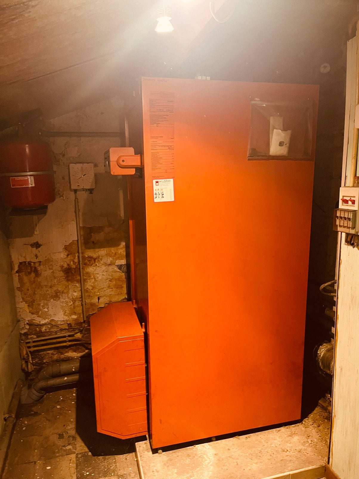 Cv ketel Viesmann, Enlèvement, Utilisé