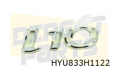 Hyundai i10 achterklepembleem tekst ''i10'' Origineel!  8632, Autos : Pièces & Accessoires, Neuf, -, -, Hyundai