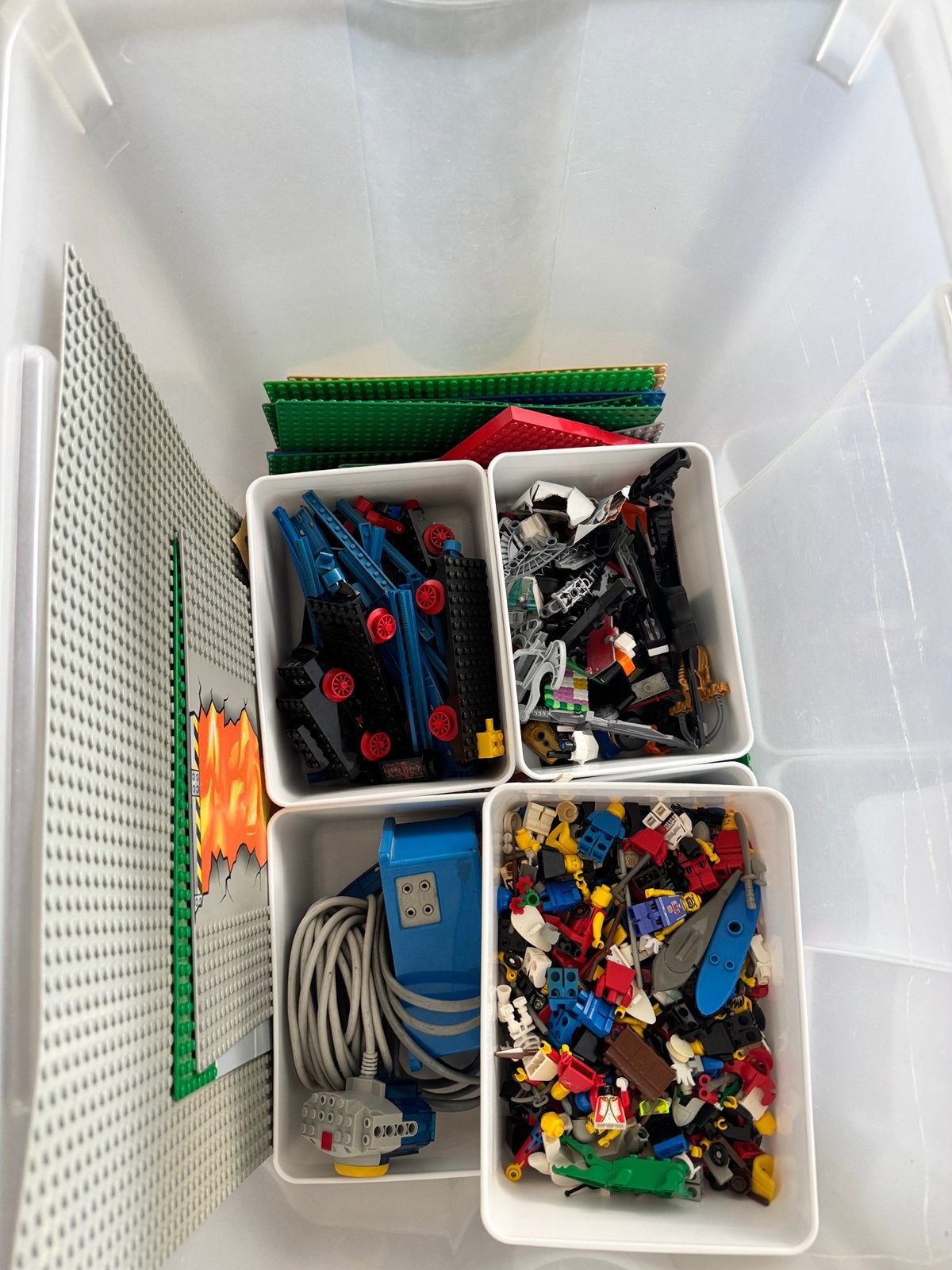 Vintage LEGO met vintage trein, Ophalen, Zo goed als nieuw