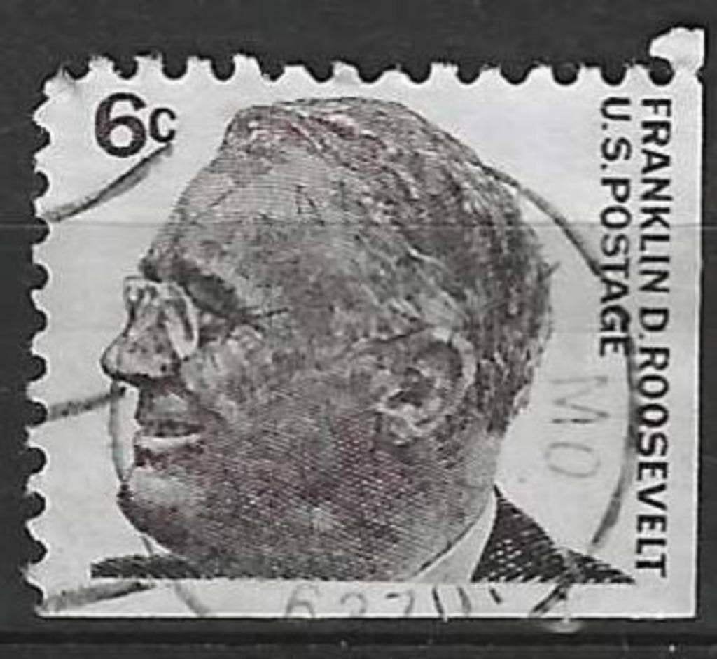 USA 1965/1966 - Yvert 797 - Franklin Delano Roosevelt (ST), Postzegels en Munten, Verzenden, Gestempeld