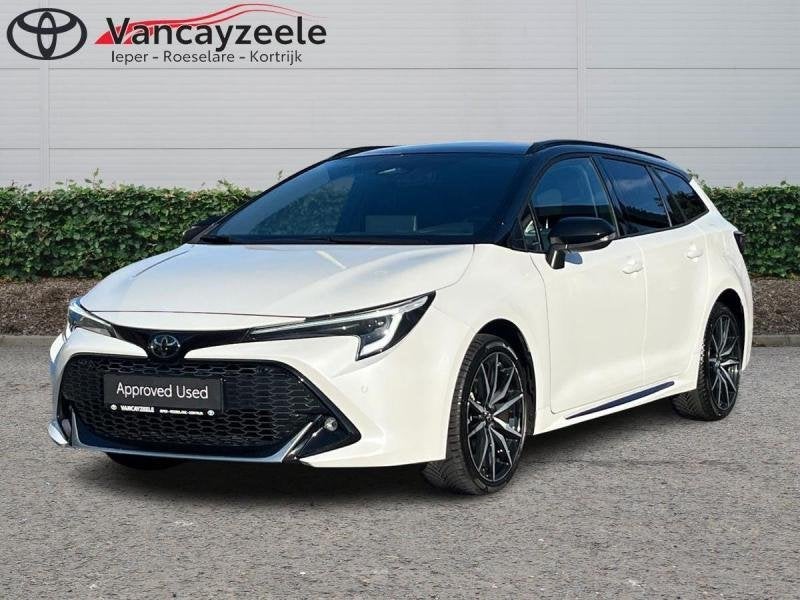 Toyota Corolla TS GR Sport+cam+gps+sens V+A, Autos, Achat, Euro 6, Corolla, Noir