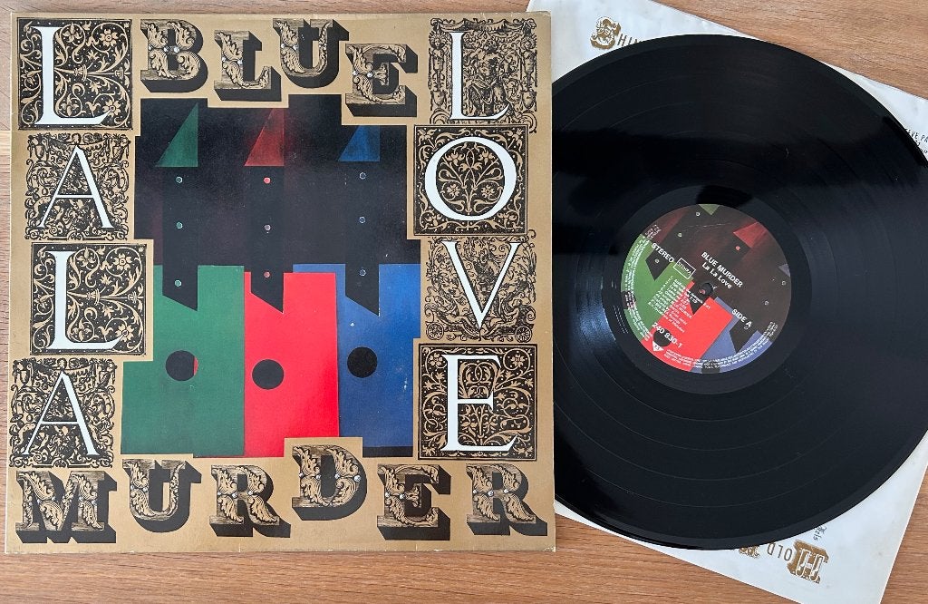 BLUE MURDER - La la love ( LP; NMINT ), Cd's en Dvd's, LP, Verzenden, Zo goed als nieuw, Inclusief binnenhoes
